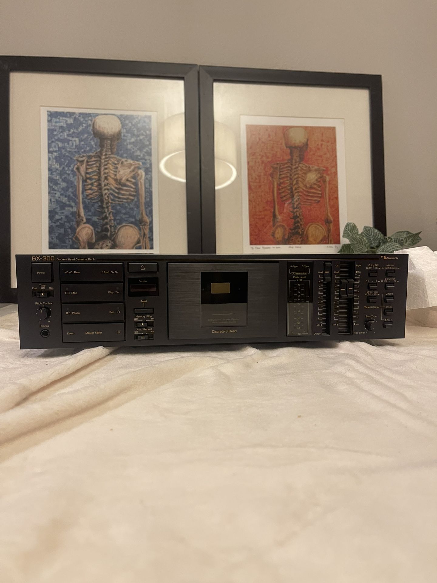 🔊 Nakamichi BX‑300 Cassette Deck – Mint in Original Box + Manual – Audiophile Classic