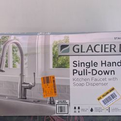 Glacier Bay KAGAN 15 - inch pull down kitchen faucet
