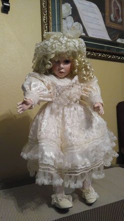 Vintage Porcelain doll