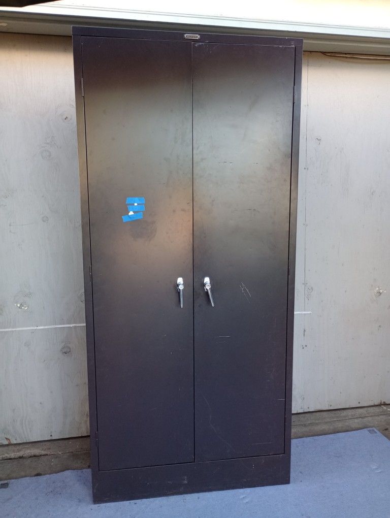 2 Doors Metal Cabinet $ 220 Each Heavy Duty