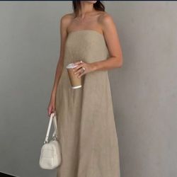 Women's Casual Solid Color Maxi Dress