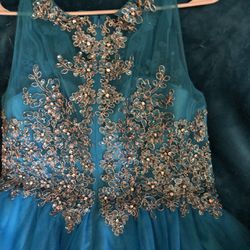 $20 Beautiful Blue Dress (purchased From A Dress Shop)