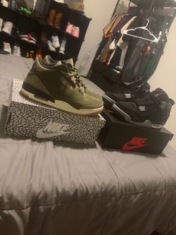 Jordan 3 Jordan 4 Bundle Size 9 — Both With Boxes
