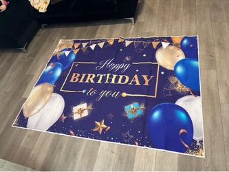 Happy Birthday backdrop