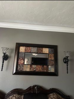 Wall decor mirror
