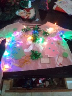 Ugly Sweater With Lights