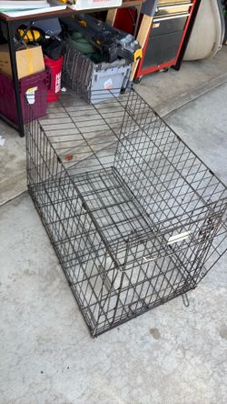 Big animal cage, dogs, cats