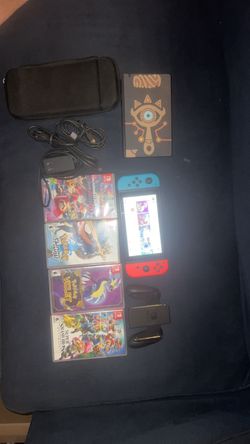 NINTEDO SWITCH BUNDLE ORIGINAL COLORWAY