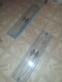 Leaded.beveled glass windows panels $300