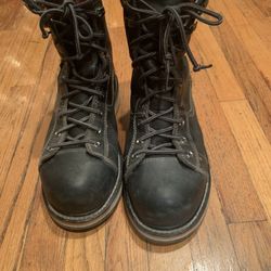 TIMBERLAND PRO® GRIDWORKS 8" ALLOY TOE IRON WORKER SAFETY BOOTS Size 10M-Firm On Price