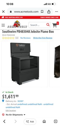 Piano Southwire job box