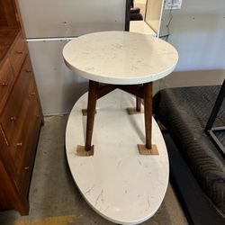 Real Marble Cocktail/end Table BOTH For $99!!!