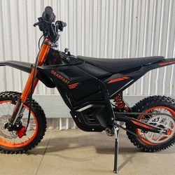 New EM5 Electric Dirt Bike w/Lights & Display,48V Ride On Dirtbike with 3000W Motor,Max 40MPH & 260LB,Suspension,Hydraulic Brakes,14"/12" Tires,Off-Ro