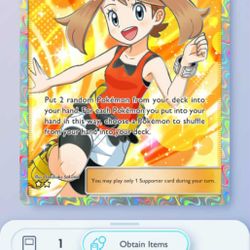 Pokemon TCG Pocket Trade 2 Star Trade MAY trainer Card for Sale in Los  Angeles, CA - OfferUp