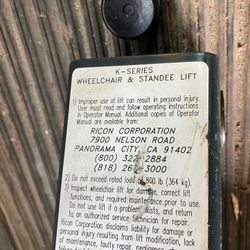 Wheelchair Lift