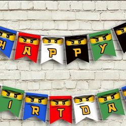 Ninjago Party Decorations