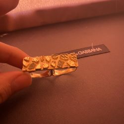 gold nugget ring 