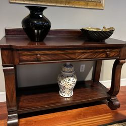 Mahogany and Rosewood Side table