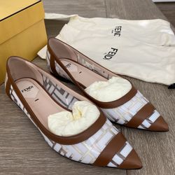 Fendi shoes ballerina flats