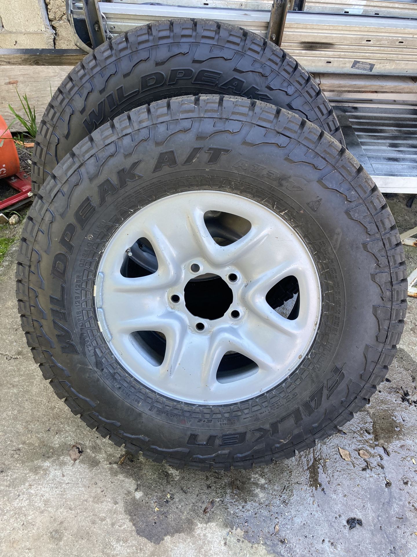 Falken Wildpeak AT3w 295/70/18 Tires