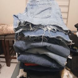Bulk Womans Clothing Size 1 Jeans and shorts