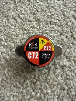 K&G Radiator Cap For Aftermarket Radiator Honda Acura