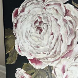 Flower framed picture 