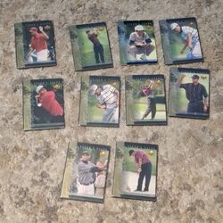 Tiger Woods Cards, Ungraded, Good Condition