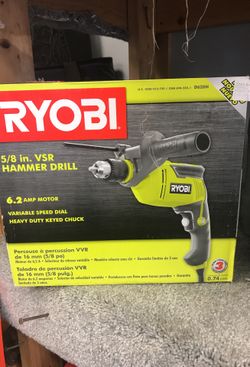Brand new Ryobi hammerdrill