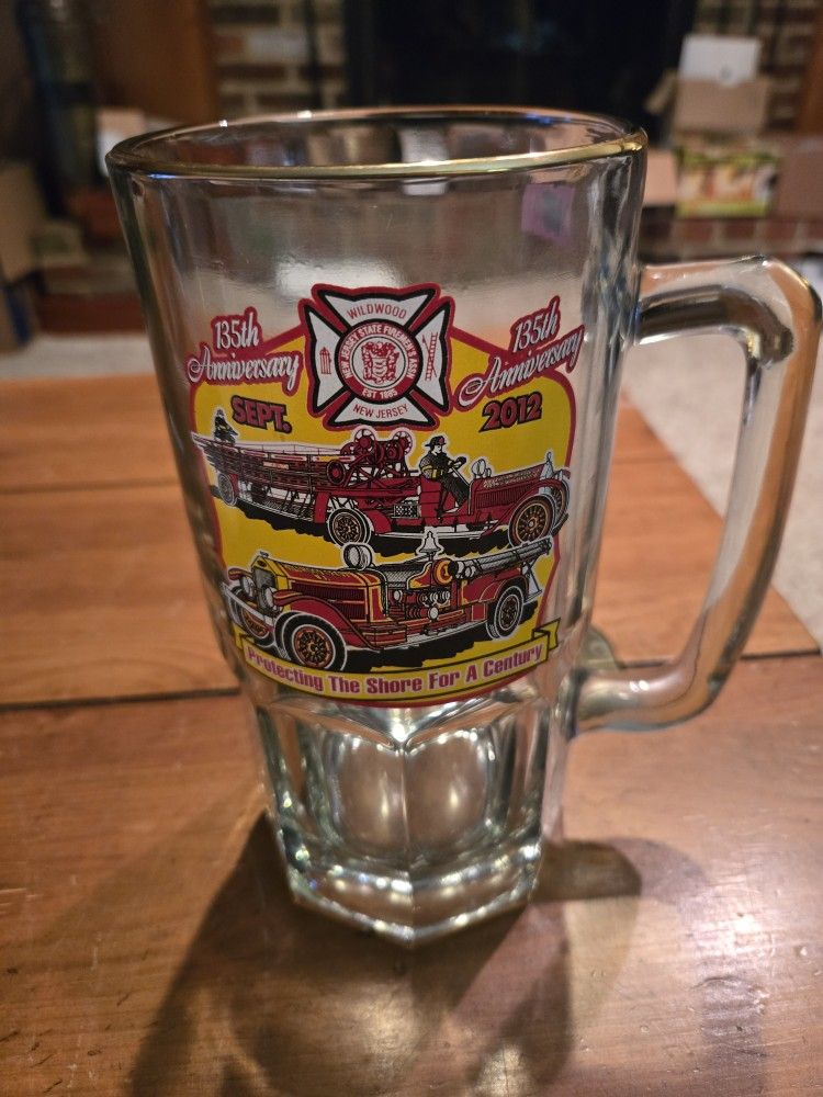 Wildwood Fire Department Commemorative Beer Mug