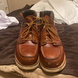 Red Wing steel Toe Boots 