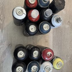 Spray Cans (Loop, Montana Black, Hardcore, Rusto)