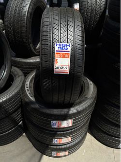 Michelin set used tires 235/55/17