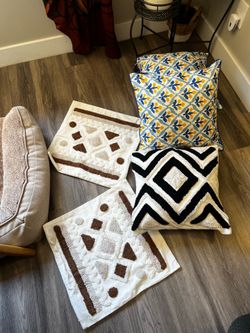 Boho pillow set of 5