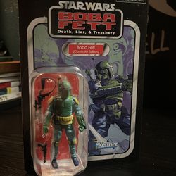 STAR WARS THE VINTAGE COLLECTION BOBA FETT (COMIC ART EDITION)