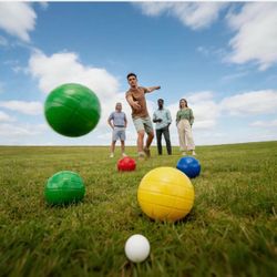 Outdoor Bocce Ball Game Set