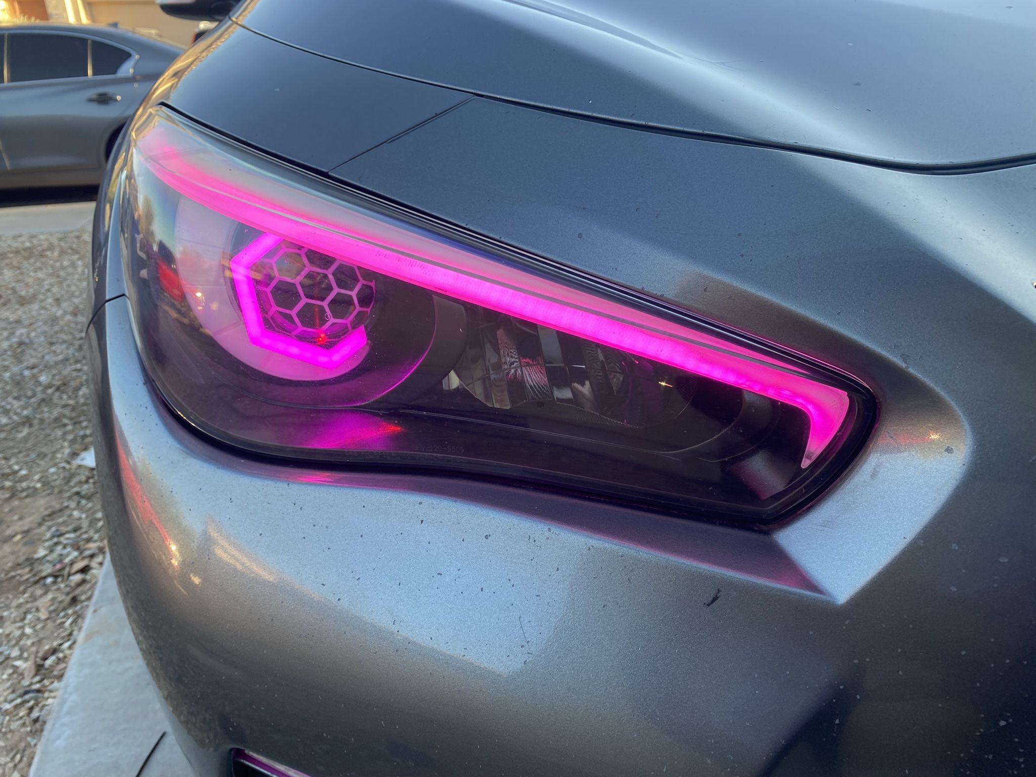 Q50 Custom Headlights