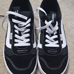 Vans Classic Black And White Sneakers 