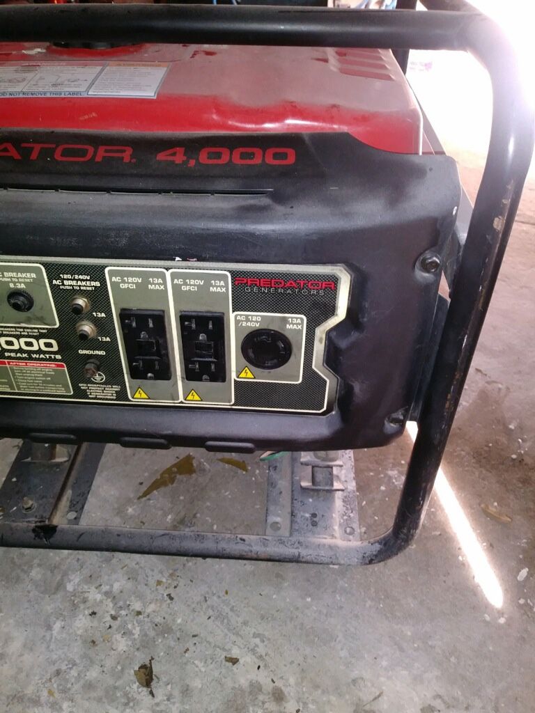 Generator 4,000 watt
