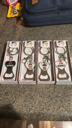 4 Bottle opener key chain straight from Korea  $15 o.b.o