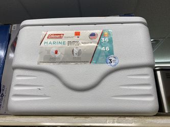 Coleman marine cooler