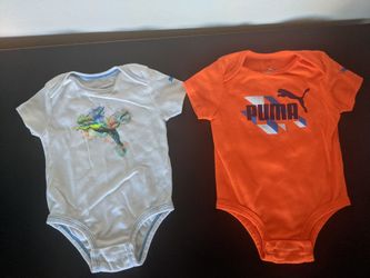 Puma onesies size 9 months