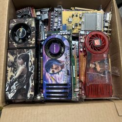 Very Rare And Old Collector GPUs Graphics Cards