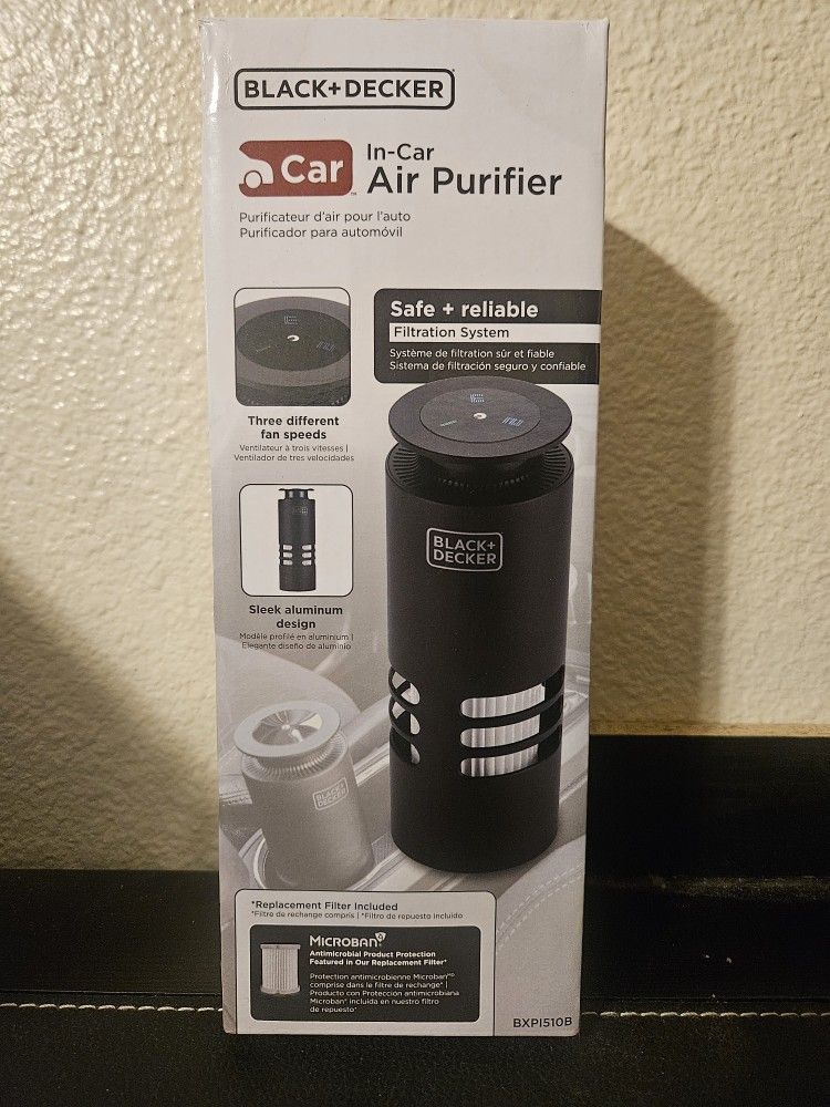 Black + Decker In-Car Air Purifier