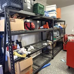(2) Garage Shelving Unit