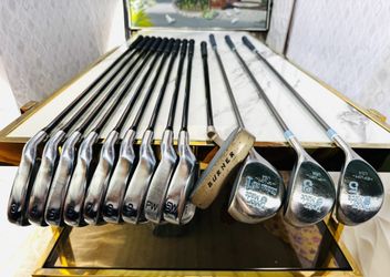 TaylorMade Woods & Putter • Tour Craft Women’s 13-Piece Golf Set • 100% Ladies Flex Graphite