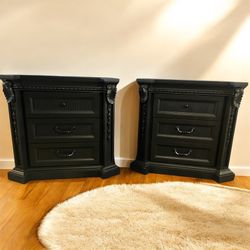 $375/set - 2pc Beautiful XL Nightstand set - delivery available  