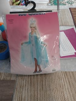 Ice Queen Costume 6-8