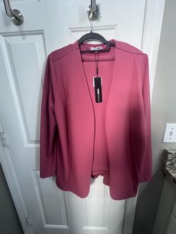 Fashion Nova pink blazer & pant suit