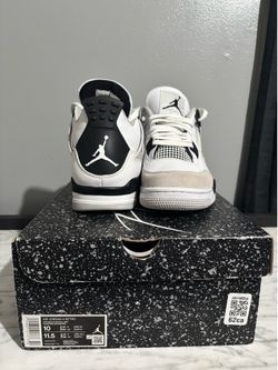 Jordan 4 military black.